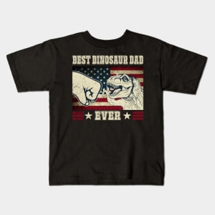 Best Dinosaur Dad Ever Kids T-Shirt